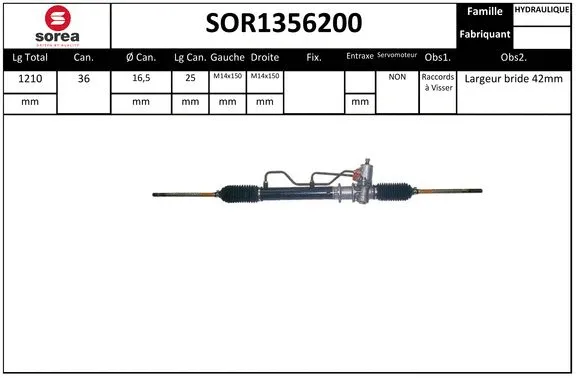 Steering Gear (SOR1356200)