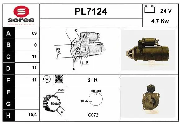 Starter (PL7124)