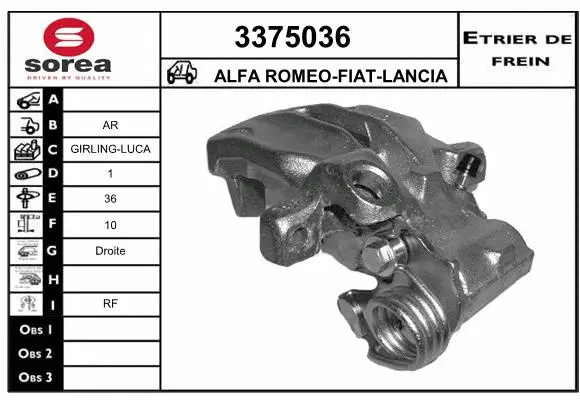 Brake Caliper (3375036)