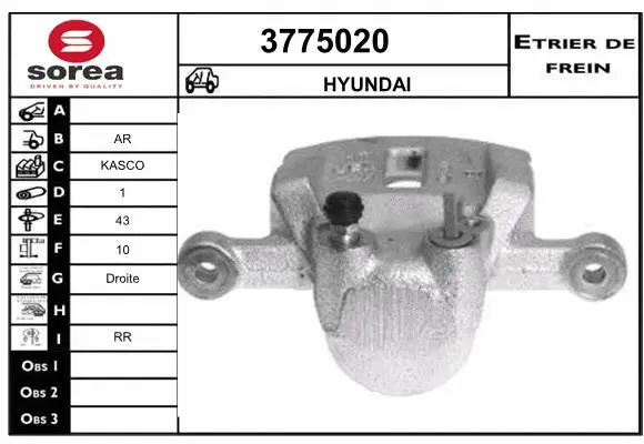 Brake Caliper (3775020)