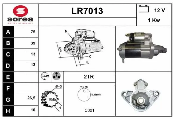 Starter (LR7013)
