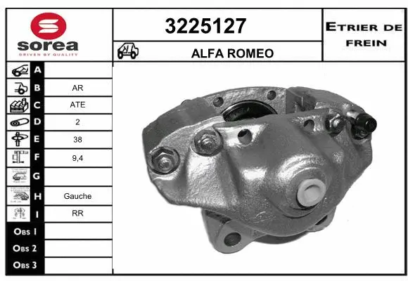 Brake Caliper (3225127)