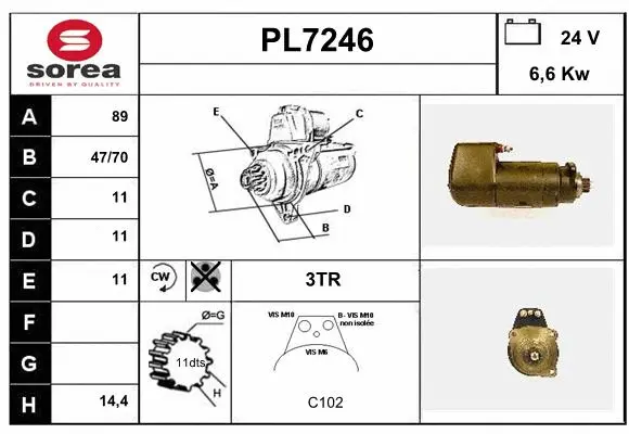 Starter (PL7246)
