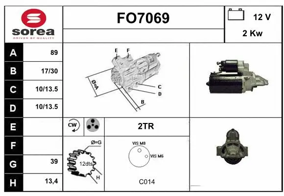Starter (FO7069)