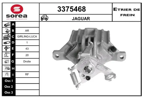 Brake Caliper (3375468)