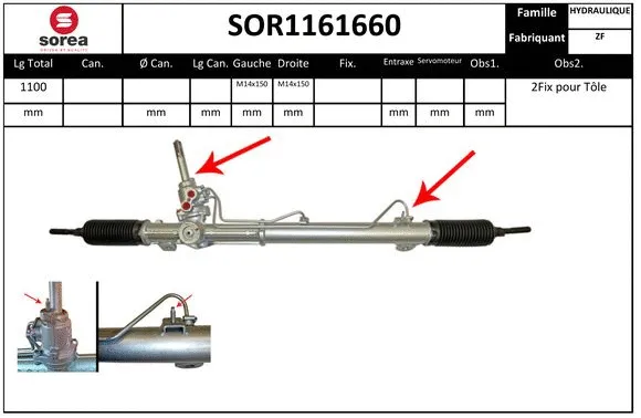 Steering Gear (SOR1161660)
