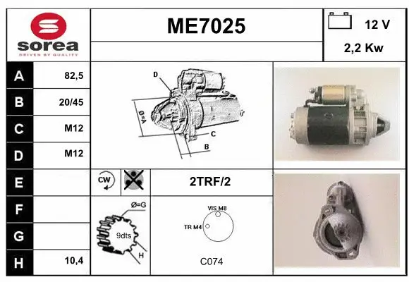 Starter (ME7025)