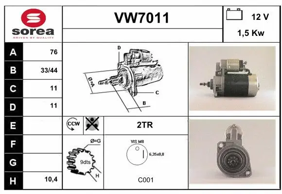 Starter (VW7011)