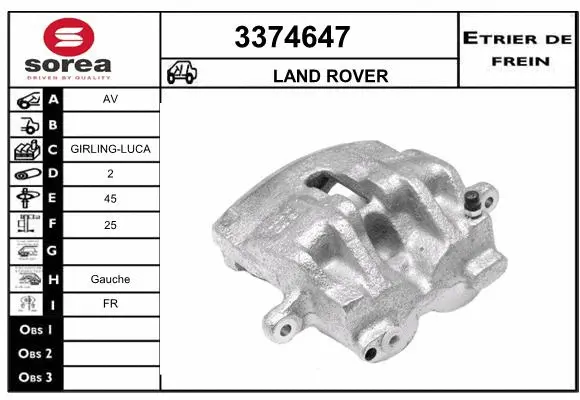 Brake Caliper (3374647)