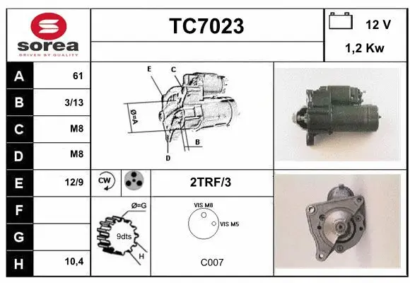 Starter (TC7023)