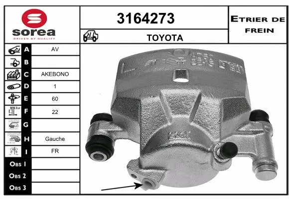 Brake Caliper (3164273)