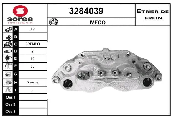 Brake Caliper (3284039)