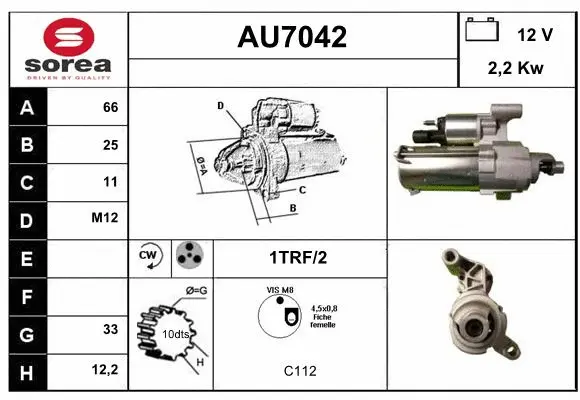 Starter (AU7042)