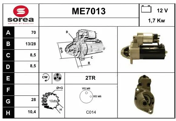 Starter (ME7013)