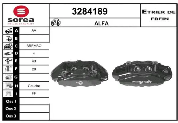 Brake Caliper (3284189)