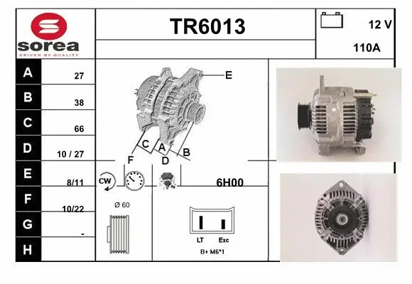 Alternator (TR6013)