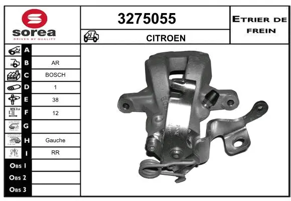 Brake Caliper (3275055)