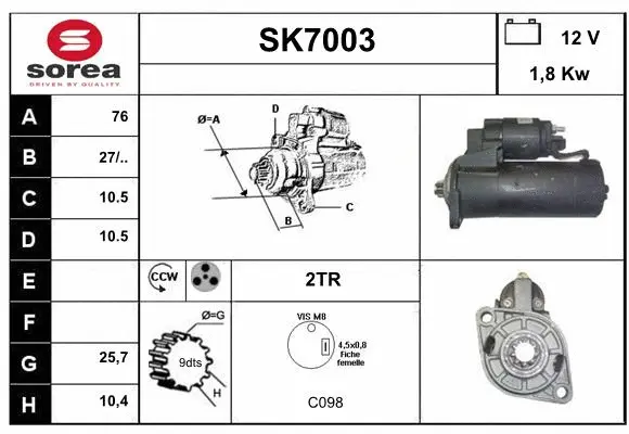 Starter (SK7003)