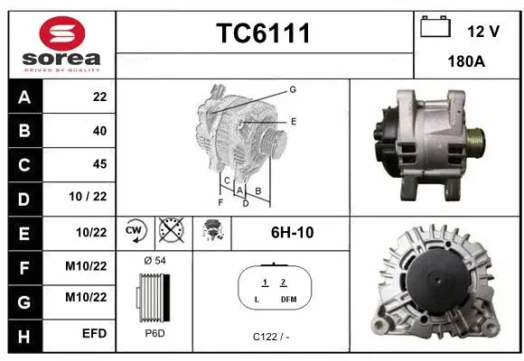 Alternator (TC6111)