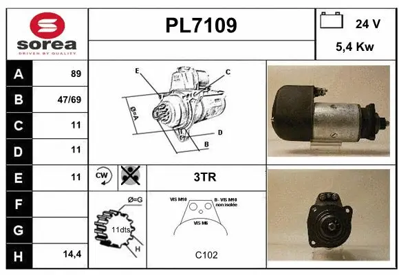 Starter (PL7109)