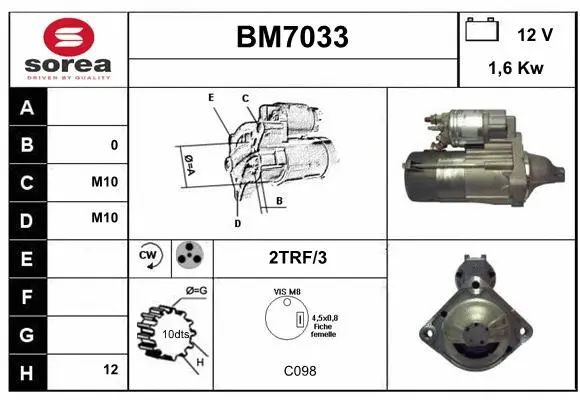 Starter (BM7033)