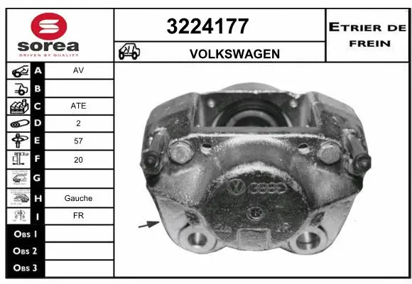Brake Caliper (3224177)