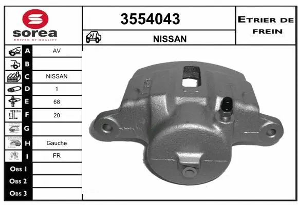 Brake Caliper (3554043)