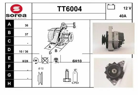 Alternator (TT6004)