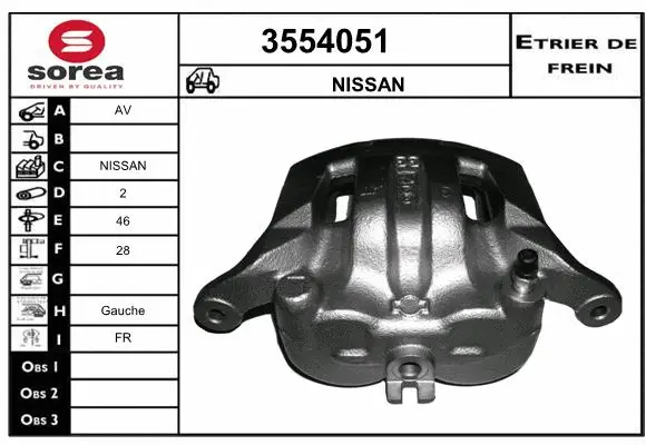 Brake Caliper (3554051)