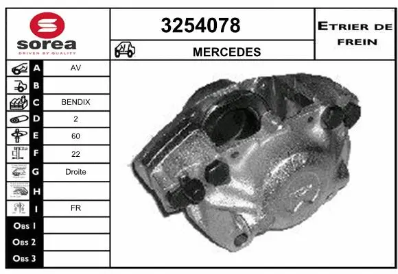 Brake Caliper (3254078)