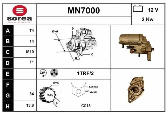 Starter (MN7000)