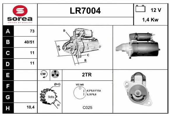 Starter (LR7004)