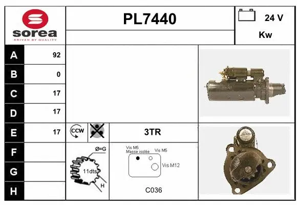 Starter (PL7440)