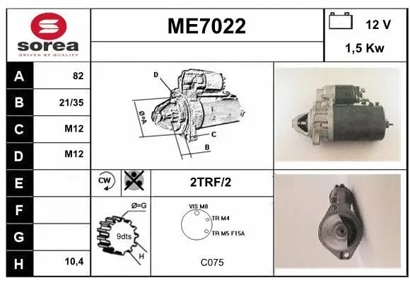 Starter (ME7022)