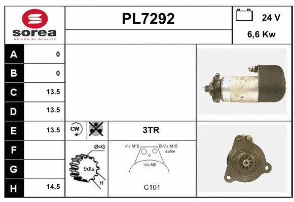 Starter (PL7292)