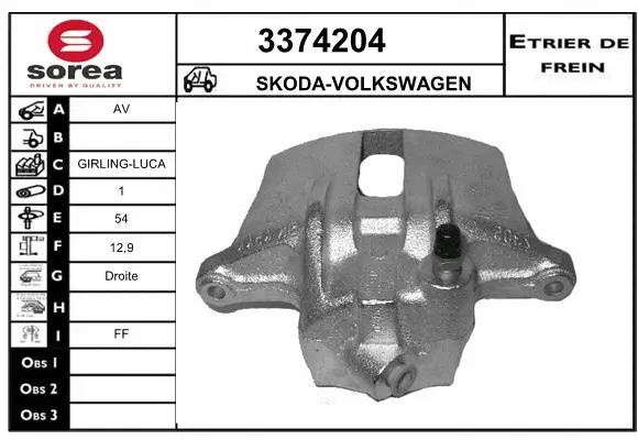 Brake Caliper (3374204)