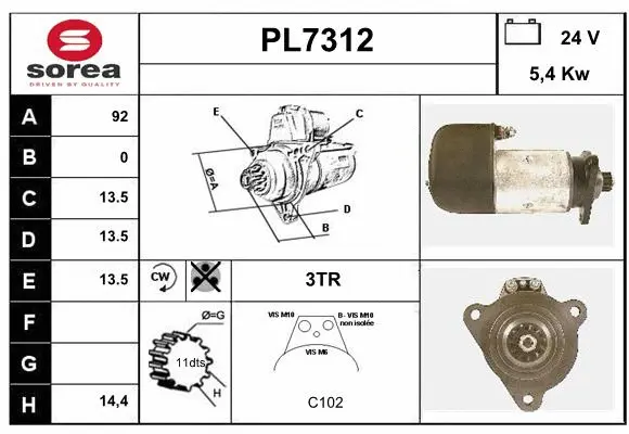 Starter (PL7312)
