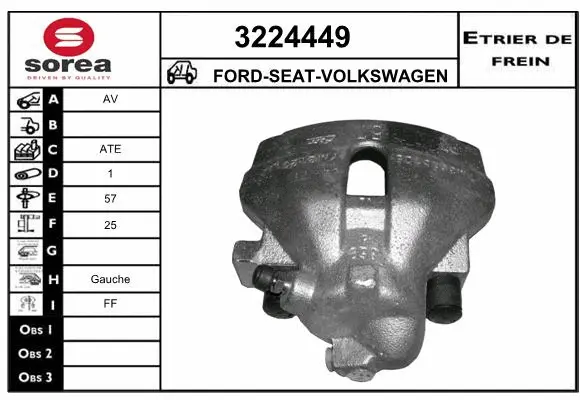 Brake Caliper (3224449)