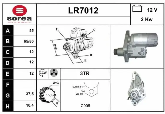 Starter (LR7012)