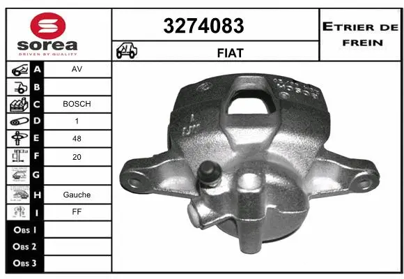 Brake Caliper (3274083)