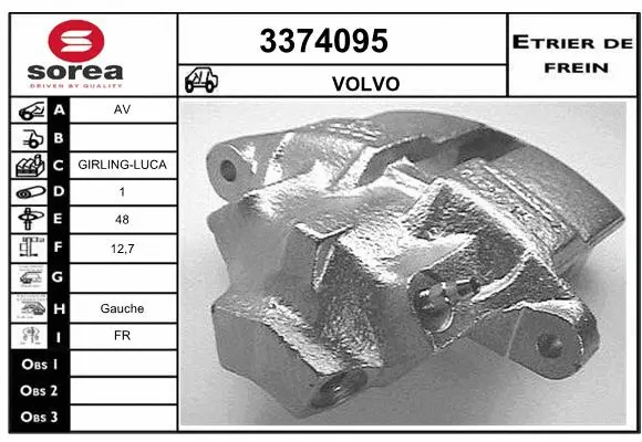 Brake Caliper (3374095)