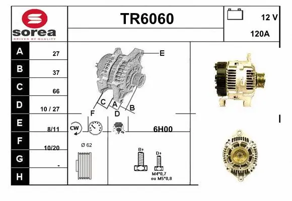 Alternator (TR6060)