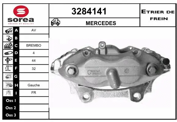 Brake Caliper (3284141)