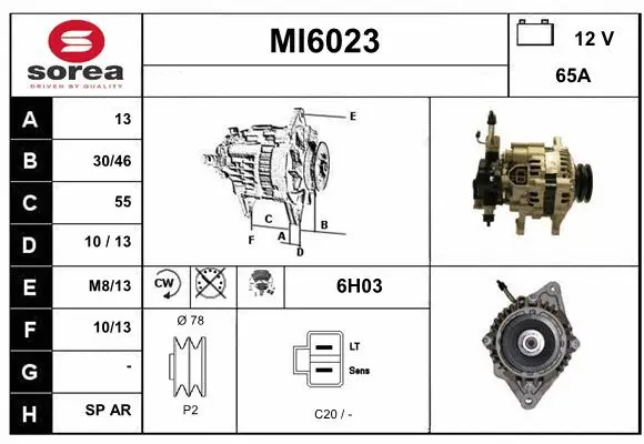 Alternator (MI6023)