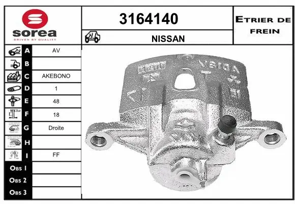 Brake Caliper (3164140)
