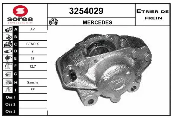 Brake Caliper (3254029)