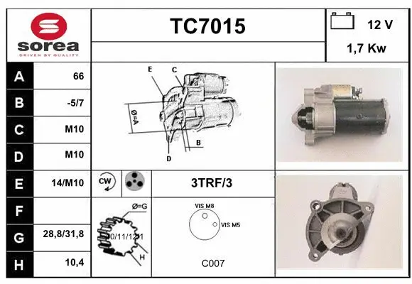 Starter (TC7015)