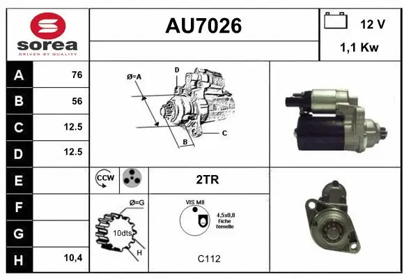 Starter (AU7026)