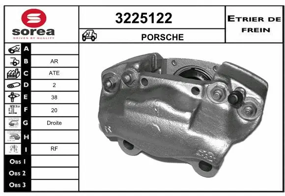 Brake Caliper (3225122)