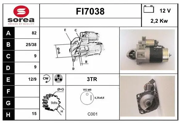 Starter (FI7038)